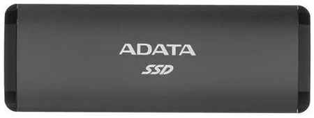 ADATA Накопитель SSD 2TB A-DATA SE760, External, USB 3.2 Type-C, [R/W -1000/- MB/s] 3D-NAND, титановый