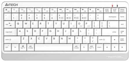 Клавиатура A4Tech Fstyler FBK11 белый/серый 19848352173355