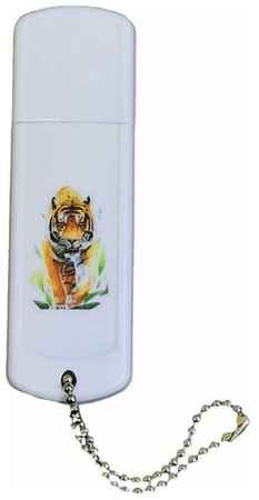 Подарочный USB-накопитель брелок С тигром оригинальная флешка 128GB