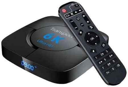 Transpeed ТВ-приставка Smart TV BOX Multimedia Player / Медиаплеер Android 4/32GB