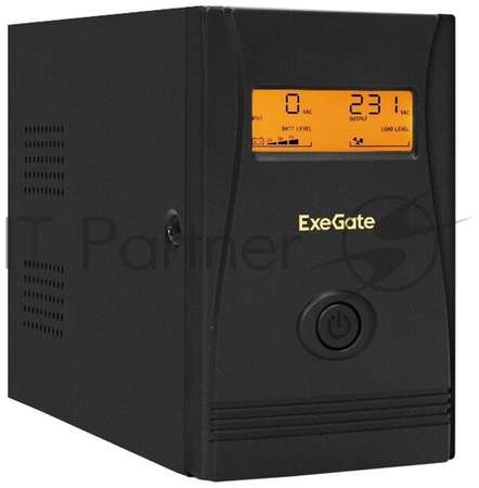 ИБП ExeGate EX292776RUS Power Smart ULB-800. LCD. AVR.2SH