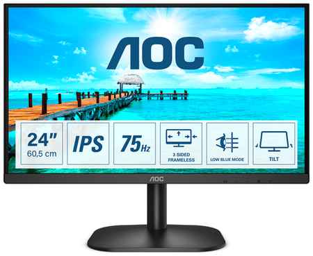 Монитор AOC LCD 23.8″ [16:9] 1920х1080(FHD) IPS, nonGLARE 19848354374976