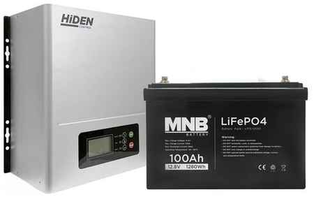 Hiden Комплект ИБП HPS20-1012N-100L (с литиевым аккумулятором 100 Ач) 19848356419999