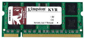 Оперативная память Kingston 4 ГБ DDR2 667 МГц SODIMM CL5 KVR667D2S5/4G 19848357309648