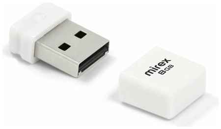 USB Flash Drive 8Gb - Mirex Minca White 13600-FMUMIW08 19848359329370