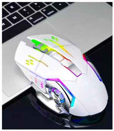 Мышь компьютерная игровая беспроводная Jeqang JW-220 c RGB с подсветкой