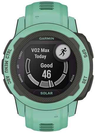 Спортивные наручные часы Garmin Instinct 2S Solar Neo Tropic GPS 010-02564-02