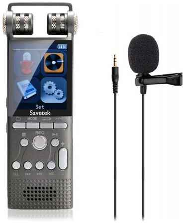 Профессиональный цифровой диктофон Savetek GS-R06 8GB