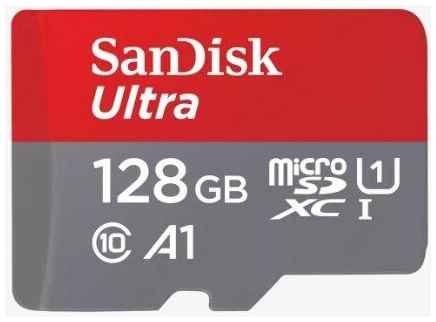 Карта памяти SanDisk microSDXC UHS-I 128Gb (140mb/sec)