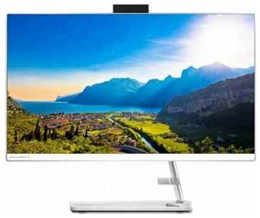 Моноблок Lenovo IdeaCentre 3 24ITL6 All-In-One 23.8″ i3-1115G4, 2x4GB DDR4 3200 SODIMM, 256GB SSD M.2, Intel UHD, WiFi, BT, KB&Mouse, NoOS, White, 1Y