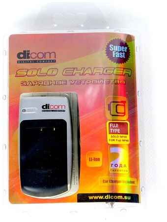 Зарядное устройство DICOM Solo для Fujifilm NP-40 19848371245699
