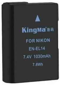Аккумулятор KingMa EN-EL14 для камер Nikon, 1030 mAh 19848372383220