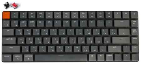 Беспроводная механическая ультратонкая клавиатура Keychron K3, 84 клавиши, RGB подсветка, Red Switch 19848372979637
