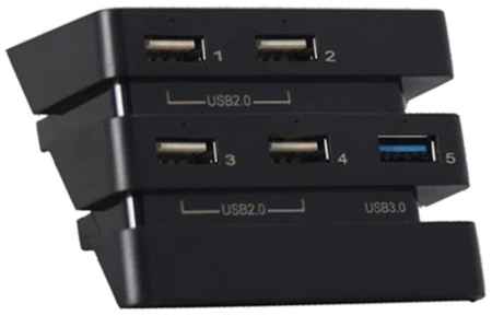 Dobe Концентратор (разветвитель) 5 портовый USB для PS4 Pro TP4-832 19848374571631