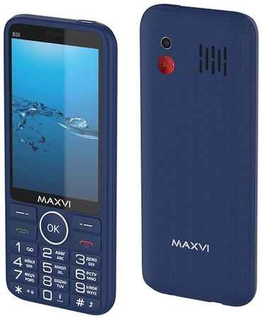 Телефон MAXVI B35, 2 SIM, черный 19848376124842