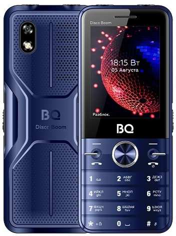 Телефон BQ 2842 Disco Boom, 2 SIM, синий 19848376128876