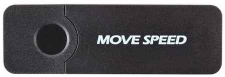 MOVESPEED USB Flash Drive 64Gb - Move Speed KHWS1 Black U2PKHWS1-64GB 19848376509009