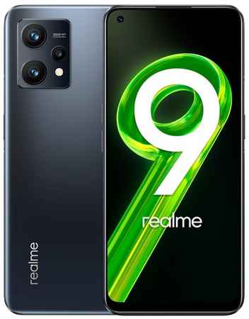 Смартфон realme 9 4G 4/128 ГБ Global для РФ, Dual nano SIM, черный 19848377604359