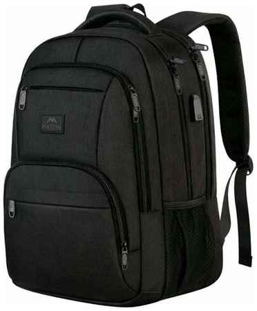 Рюкзак для ноутбука Matein Business Travel с диагональю до 15.6″, черный 19848377861583