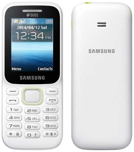 Телефон Samsung SM-B310E Global, 2 SIM, белый 19848377955378