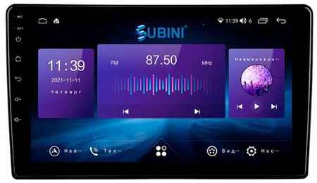 Subini Автомагнитола универсальная 2din 3/32 ГБ Android 10 (API29), IPS экран 9 дюймов, процессор 8 ядерный, Wi-Fi, GPS, USB, FM-радио, Sim-карта
