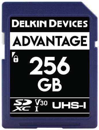 Карта памяти Delkin Devices Advantage SDXC 256GB UHS-I V30 19848379747240