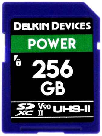 Карта памяти Delkin Devices Power SDXC 256GB 2000X UHS-II V90