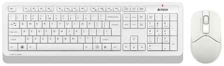 Комплект клавиатура+мышь A4Tech Fstyler FG1012 белый/белый (fg1012 white) 19848382110648