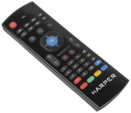 Приставки SMART ТВ Noname Беспроводная аэромышь клавиатура пульт HARPER KBWL-030 для смарт ТВ