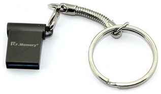 Флешка USB Dr. Memory Mini 64Гб, USB 3.0, черный 19848384274896