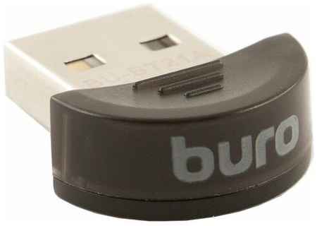 Адаптер USB Buro BU-BT30 Bluetooth 3.0+EDR class 2 10м черный 19848387057861