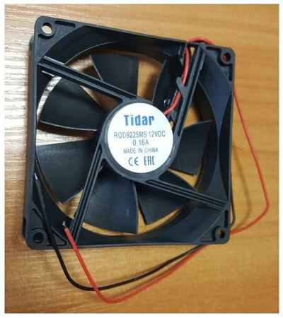 Tidar 1 шт, Вентилятор 92х92х25 мм, постоянный ток 12 вольт, подшипник скольжения. RQD9225MS