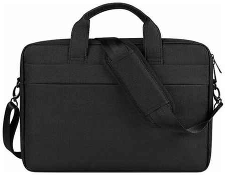 EASY BAGS Сумка для ноутбука до 16,1 дюйма с ремнем мужская, женская / Чехол для, под ноутбук, макбук (Macbook), ультрабук / Деловая сумка через плечо