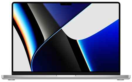 16.2″ Ноутбук Apple Macbook Pro 16 (2021) 3456×2234, Apple M1 Max, RAM 32 ГБ, SSD 1 ТБ, Apple graphics 32-core, macOS, MK1H3LL/A, английская раскладка