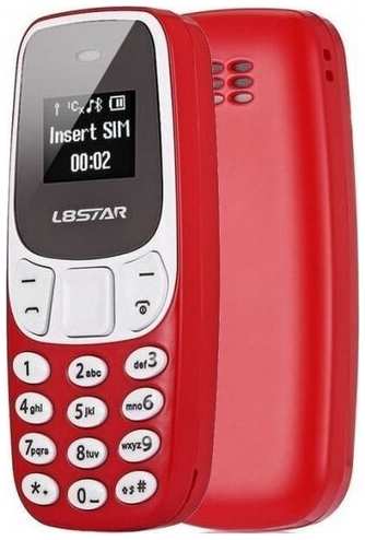 Телефон L8star BM10, 2 SIM, красный 19848389434881