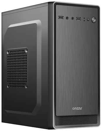 Компьютерный корпус Ginzzu B180 500 Вт, черный 19848389711973