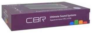 Портативная Bluetooth-колонка CBR CMS 147Bt / 5 ВТ*2 Питание от аккумулятора Литий-ионная батарея Разъем карт памяти TF/microSD