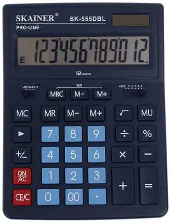 Калькулятор настольный SKAINER SK-555, розовый 19848390110325