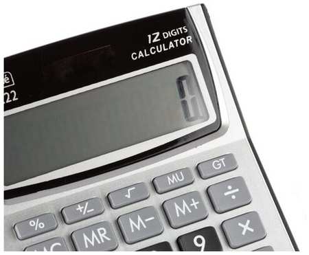 Калькулятор настольный компактный Attache AC-222,12р, дв. пит,144x107cереб 19848390145782