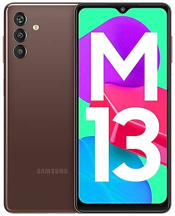 Смартфон Samsung Galaxy M13 IN 4/64 ГБ, Dual nano SIM, Stardust Brown 19848390199597