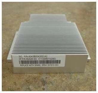 Радиатор Heatsink для HP proliant DL360 G6, G7 [462628-001, 507672-001] 19848393540060