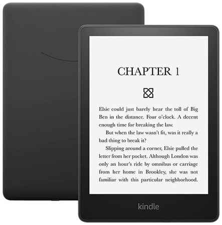 Электронная книга Amazon Kindle PaperWhite 2021 16Gb Ad-Supported (Black) 19848396034434