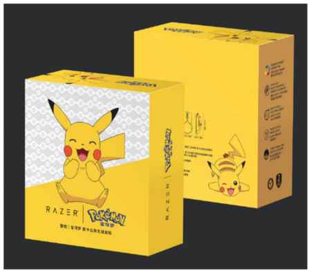Беспроводная игровая мышь Razer Viper Ultimate Pokemon Pikachu Limited Edition с зарядной док-станцией 19848397607804
