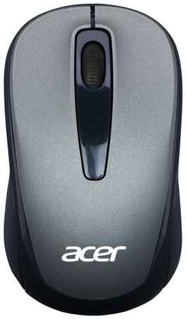 Мышь Acer OMR134 серый оптическая (1000dpi) беспроводная USB для ноутбука (2but) 19848399438970