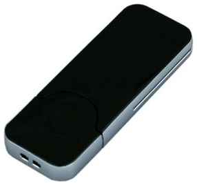 Yoogift USB-флешка на 4 Гб в стиле I-phone, прямоугольнй формы, черный 19848399707998