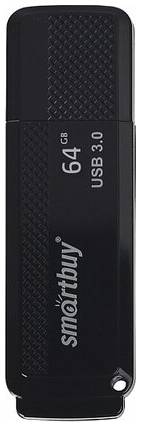 Флешка SmartBuy Dock USB 3.0 64 ГБ, 1 шт., черный 19848406354950