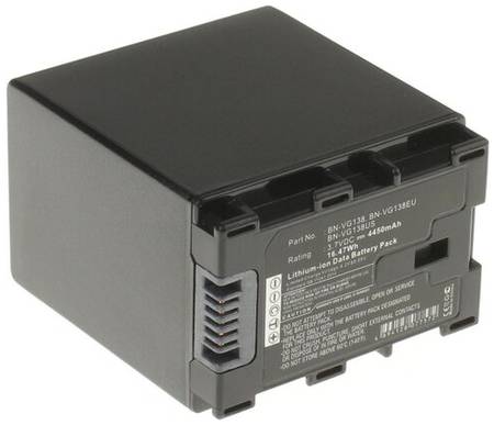 Аккумулятор iBatt iB-B1-F384 4450mAh для JVC BN-VG108E, BN-VG114E, BN-VG114, BN-VG138, BN-VG108, BN-VG121