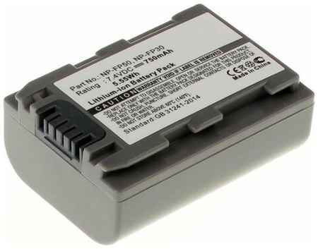 Аккумулятор iBatt iB-B1-F280 750mAh для Sony NP-FP50, NP-FP30, NP-FP60, NP-FP90, NP-FP71, NP-FP91, NP-FP70 19848407288856