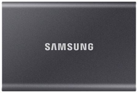 500 ГБ Внешний SSD Samsung T7, USB 3.2 Gen 2 Type-C, серый 19848429600447