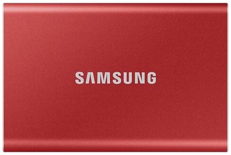 2 ТБ Внешний SSD Samsung T7, USB 3.2 Gen 2 Type-C, красный 19848429614972